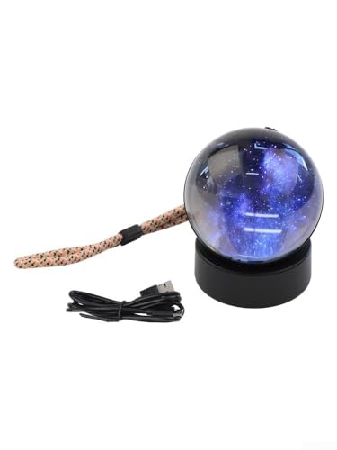Personalizado 7CM, para bola de video de cristal con pantalla digital LED, orbe de fotos, para aniversarios, cumpleaños, bodas, elegante decoración de recuerdo de memoria (negro)