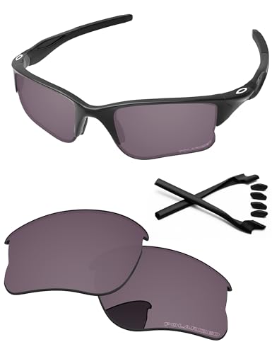 Image of Replacement Lenses & Rubber Kits for Oakley Half Jacket 2.0 XL OO9154 62mm - Precise Fit, UV Block, Impact Resistant