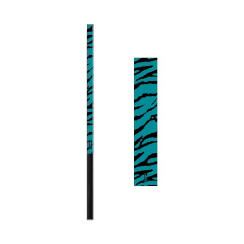 Bandages de flèches Bohning tigre bleu sarcelle en taille L pour tir à l'arc