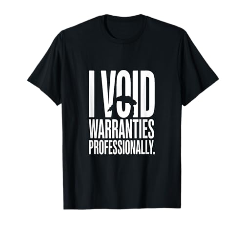 Anulo Las garantías Humor profesionalmente mecánico Camiseta