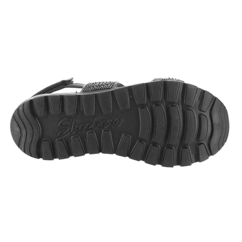 Skechers Women's Foamies Arch Fit Footsteps With Rhinestone Athletic Sandals3