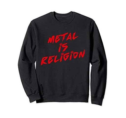 Metal Is Religion Música de Heavy Metal Pentagrama Sudadera | Ya disponible en tu tienda friki favorita! En mundofriki.es!
