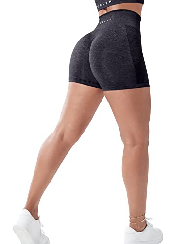 Image of CELER Womens Workout Shorts Seamless Scrunch Butt Gym Shorts High Waisted Yoga Athletic Booty Shorts