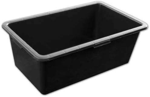 80L Rectangular Multi Tub Horse Duck Feed Bucket Equine Stable Water Trough Pet