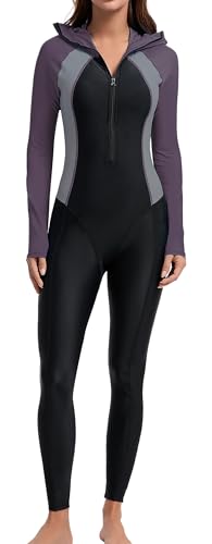 Maillot de bain manches longues UPF 50 protégeant de l'eau fraîche et des rayons UV