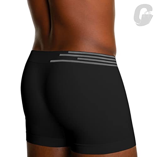 Kit 8 Cuecas Boxer Lupo Microfibra Box Sem Costura Adulto Masculino 436