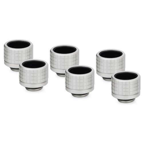 Thermal Grizzly DeltaMate 6x Raccord Fitting HT16 Nickel mat G1/4"