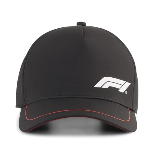 Image of PUMA | Formula 1 HD Logo Print Baseball Cap Black