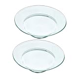 EXAOMBLE 2pièces Coupelle De Rechange Pour Brûleur à Cire Verre Transparent Pour Fondants à Cire Et Huiles Essentielles Avec Plateau Intérieur Pour Protection Et Décoration