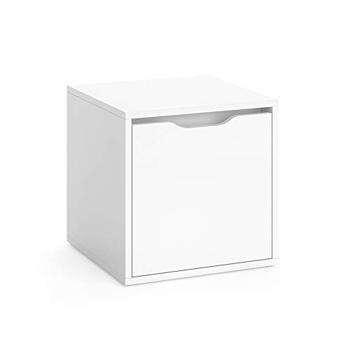 Vicco Schuhbank Ruben, Weiß, 40 x 40.6 cm, kombinierbar mit...