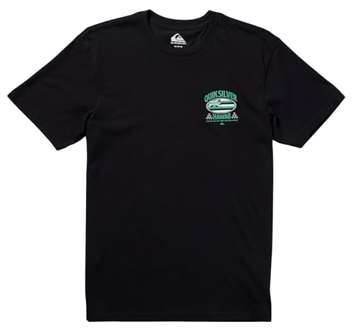 T-shirt noir Hi Charger Mt0 Quiksilver stretch et respirant