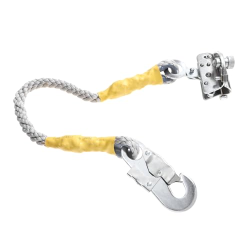 ARTIBETTER Anti Falling Self Locking Safety Rope Grab Device for Climbing Mountaineering and Aerial Work Durable and Reliable Fall Protection Tool with Wire Rope Clamps and Cord Locks