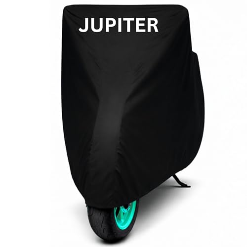 Image of Premium Scooty Cover for Jupiter 125, Grand, Claasic, ZX, Standard, Kupiter All Model fit 100% Waterproof Dustproof - Ultra-Shield & All Weaather Protection for All Scooter Bike Cover