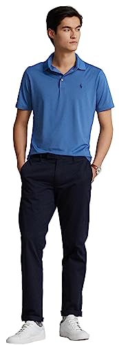 POLO RALPH LAUREN Mens Performance Polo Shirts (X-Large, RetreatBlue)3