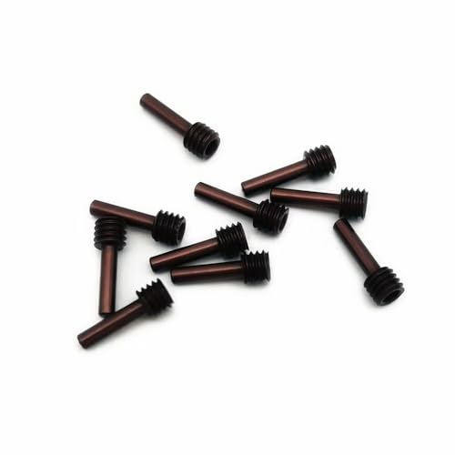 10pcs S2 Hard Steel M4 x 3 x 12 x 2 Driveshafts Screw Pins for RC Car Upgrade Parts