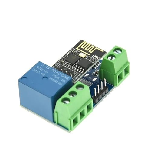 Relés ESP8266 de 5 V kit de un canal con aislamiento para automatización wifi estable