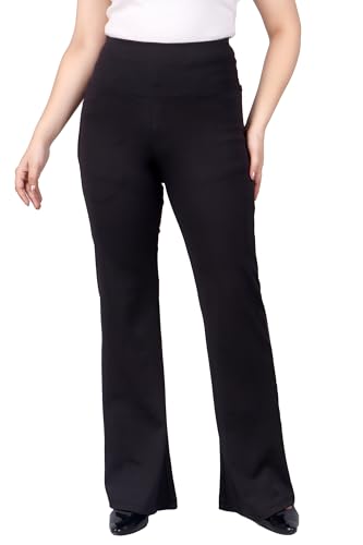 Image of Amazon Brand - INKAST Women Straight Fit Yoga Pants | Active Wear | All Season | Casual | Gym | Training