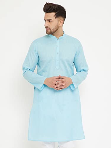 Image of VM Men's Cotton Blend Kurta
