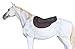 CHALLENGER Horse Western Brown Quilted Endurance Barrel Contoured Saddle Pad 39185BR