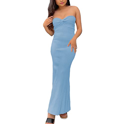 Sdencin sexy Bandeau-Kleid für Damen mit...