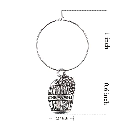16pcs Wine Glass Charms