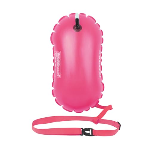 Weqizuerqi Boyador De Natación para Aguas Abiertas | Flotador De Seguridad Impermeable para Nadadores,Accesorios De Natación Alta Visibilidad para Triatletas Piragüistas Buceadores Nadadores En