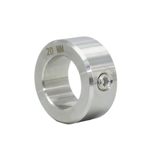 Bague de retenue collier d'arbre fendu anti vibration pour axe de machine