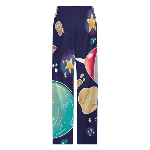 Bas de pyjama fusée spatiale pour des soirées cocooning confortables
