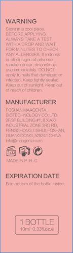 Esmalte de uñas en gel brillo espejo 10ml rosa miniatura 6