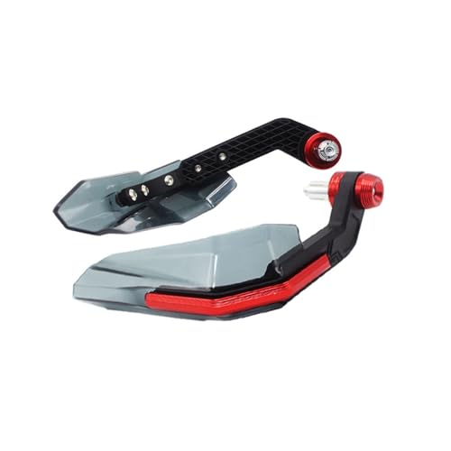 Protection mains moto rouge pour Tmax 530 560 et XP500