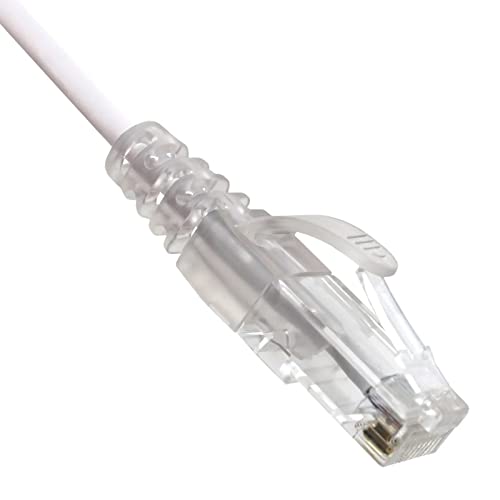 Cable Ethernet Cat6a Slim 10 ft para Interior y Exterior miniatura 1