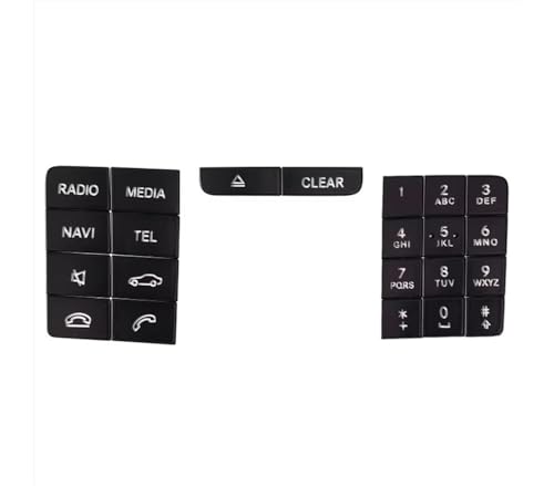 Autocollants boutons Mercedes CLS W218 GLA X156 console CD