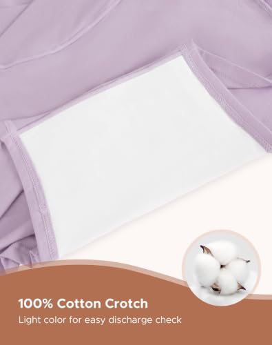 Image of INNERSY Women's Maternity Underwear Cotton Pregnancy Boyshorts 4-Pack
