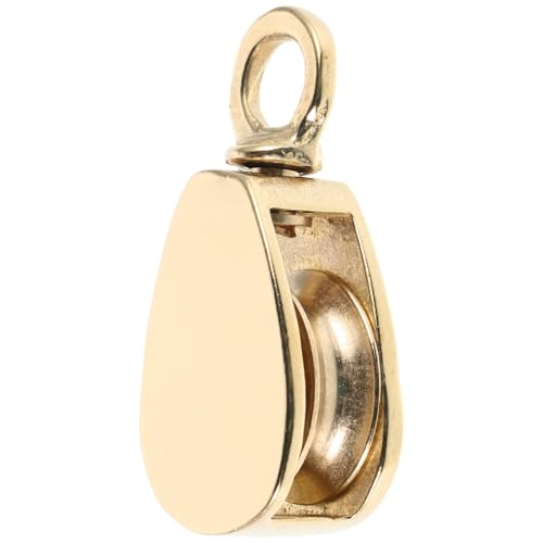 VICASKY Brass Flag Pole Pulley Replacement Accessory for Rope Pulley System & Flag Pole Hardware Kit