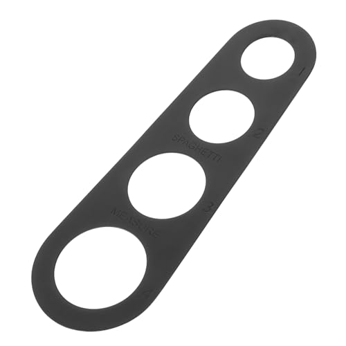 PRETYZOOM 4trou Mesureur De Spaghetti à Outil De Mesure De Pâtes Acier Inoxydable Pour Accessoires De Cuisine Et Mesure De Spaghettis Secs