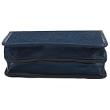 Étui pour dvd – grâce à sa taille compacte et pratique, cette pochette de rangement pour disques est facile à et prend un minimum de place