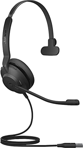 Image of Jabra Evolve2 30 SE Wired Mono Noise-Cancelling Headset - Features 2-Mic Call Technology and USB-A Cable - Works with All Leading Unified Communications Platforms Such as Zoom and Google Meet - Black
