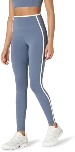 Amazon Essentials Women’s Active FormFlex Buttery Soft High Waist 27.5″ Inseam Full Length Yoga Leggings with Contrast Trim Amazon Essentials Women’s Active FormFlex Buttery Soft High Waist 27.5″ Inseam Full Length Yoga Leggings with Contrast Trim
