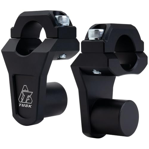 Tusk 2" Pivoting Bar Risers - 2" Universal Handlebar Clamps With ...