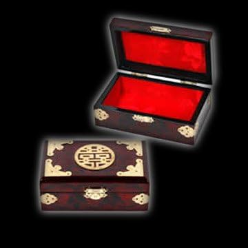 Rosewood Jewelry Box 8 inches x 4.5 inches x 3 inches Deep