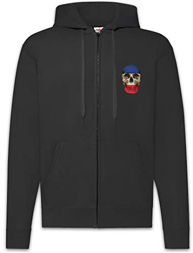Sweat à capuche France chaud et zippé pour homme actif