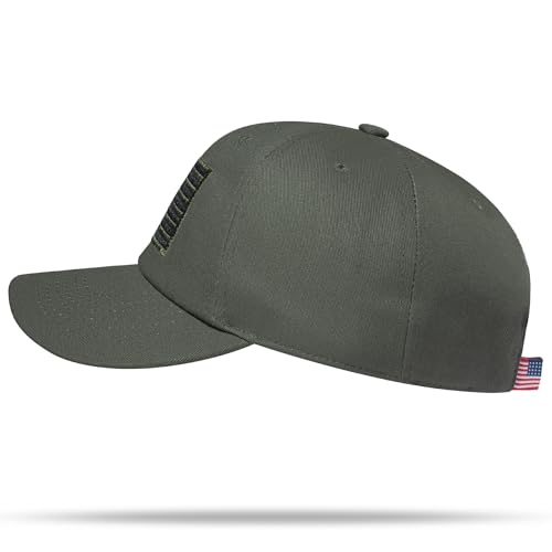 Image of American Flag Hat, Adjustable Fit USA Baseball Cap for Men Women, Dad Hats, Outdoor Ball Caps for Casual Wear