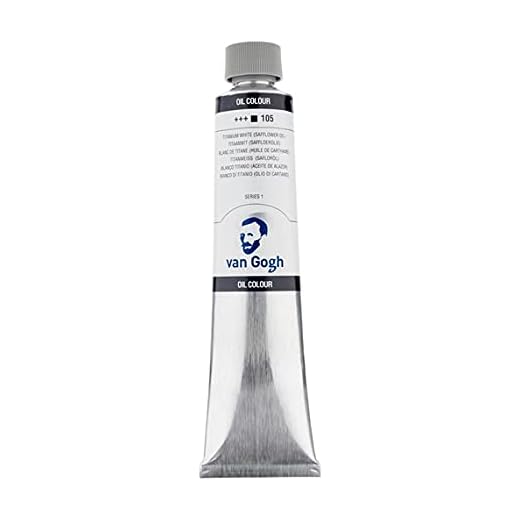Van Gogh Pintura al óleo Blanco Titanio 200 ml