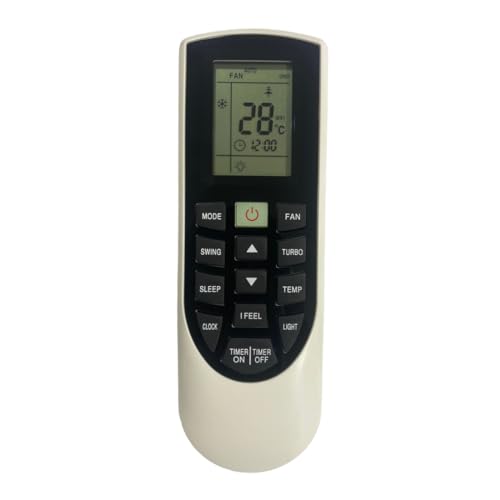Image of Upix AC Remote No. 182 (No Backlight), Compatible /Replacement for Onida AC Remote Control (Exactly Same Remote Will Only Work)