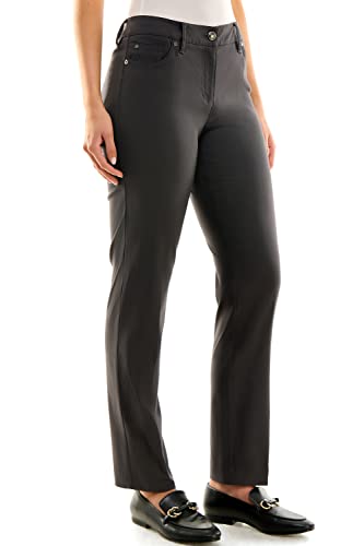 Image of Zac & Rachel Women's Millennium Fabric Pant - Perfectly Designed Woven Stretch Combination That Makes for The Most Flattering