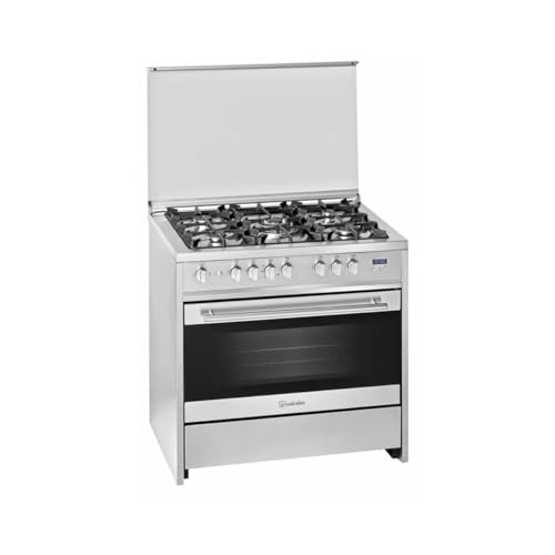 Meireles M 910 X Cooker - cocina (Independiente, Negro, Botones, Giratorio, 126 L, Gas, Large)
