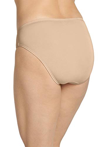 Jockey Women's Underwear Supersoft French Cut - 3 Pack, Black/Light/Ivory, 8 #TOP2