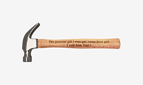 Wooden engraved Hammer,Best Gift for Dad, Birthday Gift, Father's Day Gift, Custom Gift,Anniversary Gift