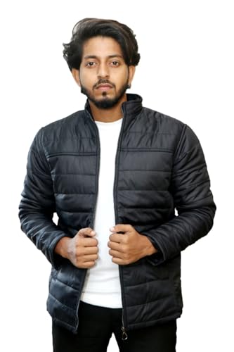 Image of HK ENTERPRISES Star Men's Polyester Bomber Jacket