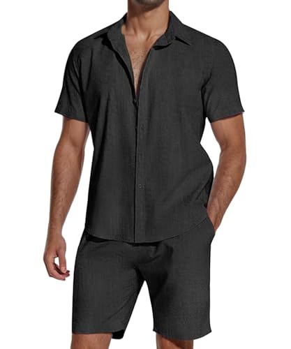 Pyjama court en coton homme pour vos week-ends plage et détente SHEKINI